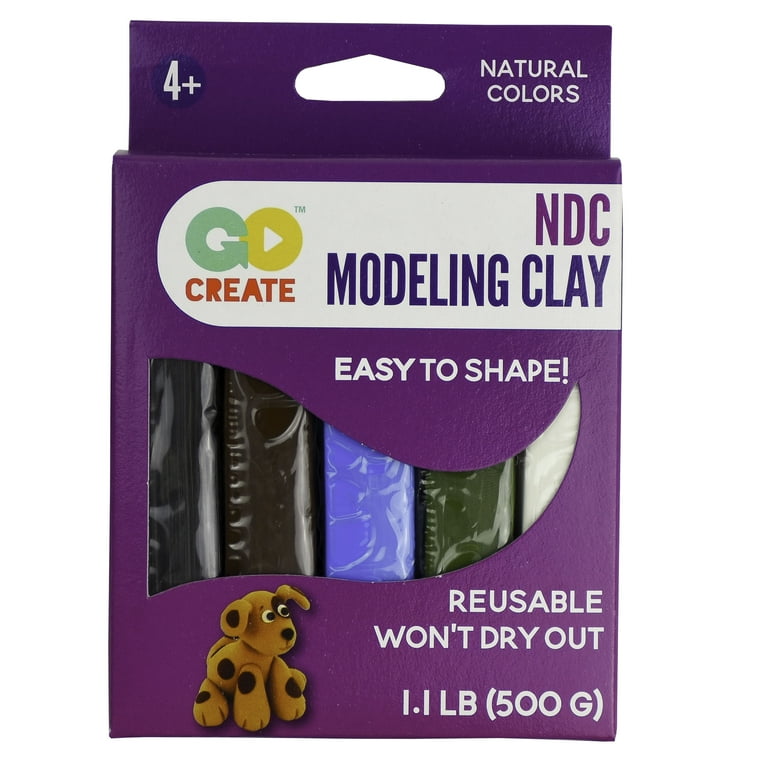 Synthetic Modeling Clay - Reusable, Non-Drying, Multi Use