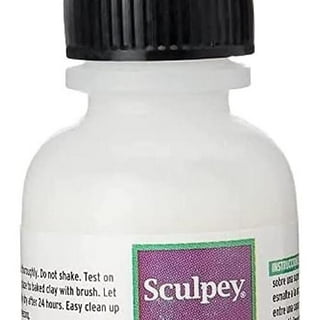 Sculpey Glaze for Polymer Clay Gloss & Satin Lot of 4 Bottles