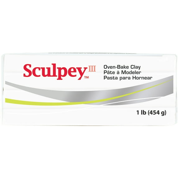 Sculpey III, 1 lb., White