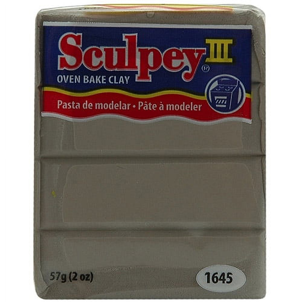 Sculpey III, 2 oz., Elephant Gray - Walmart.com