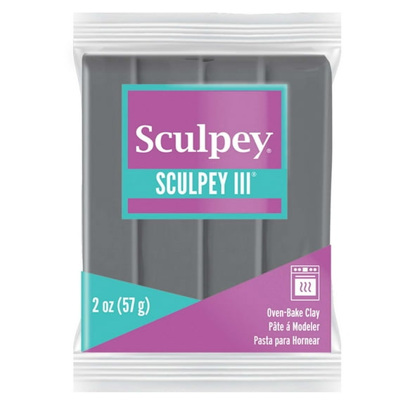 Sculpey III, 2 oz., Elephant Gray