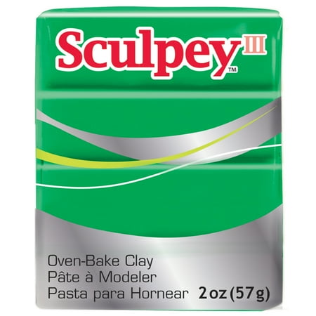 Sculpey III, 2 oz., Emerald