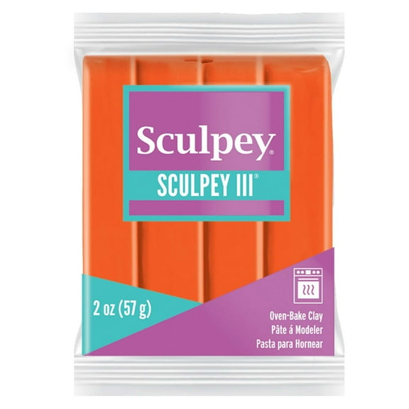 Sculpey III, 2 oz., Just Orange