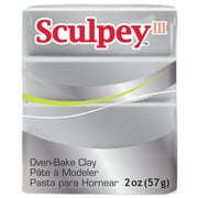 Sculpey III, 2 oz., Silver