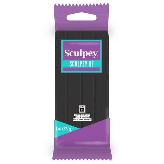 Sculpey III, 8 oz., Black