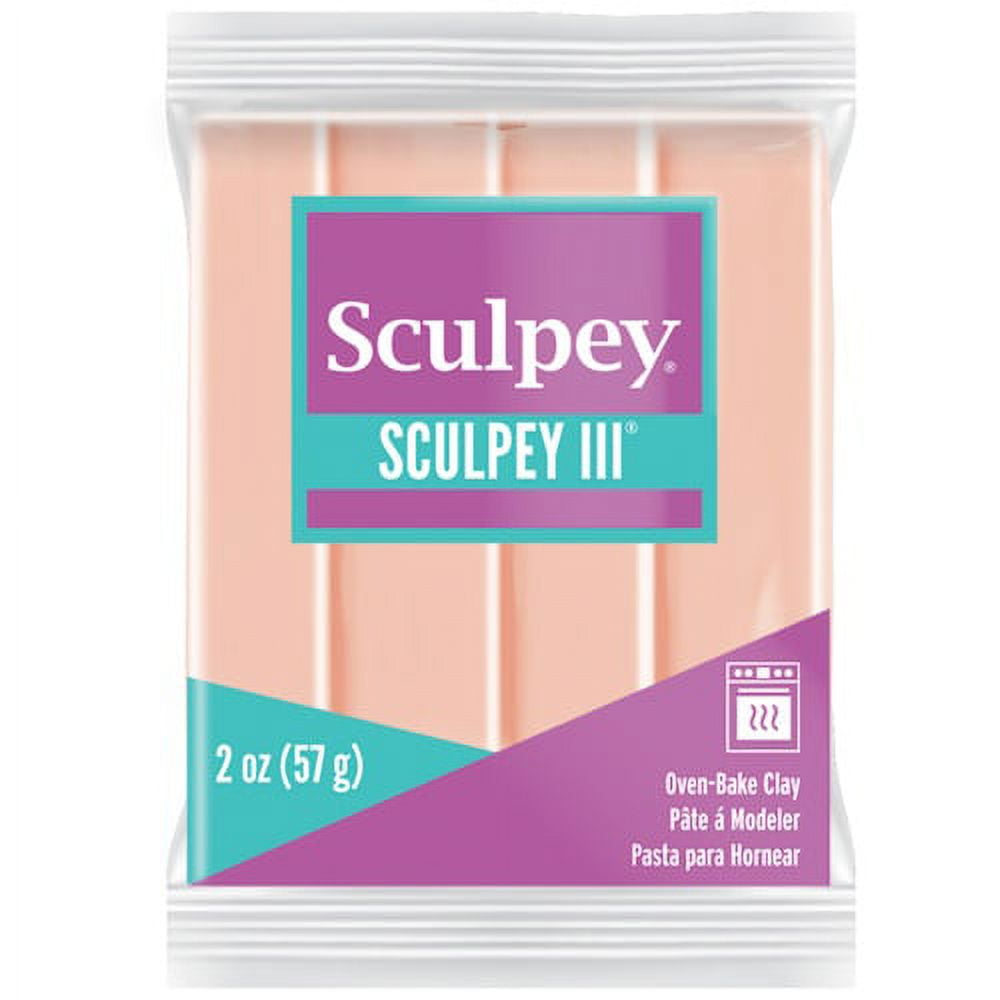 Sculpey III Oven-Bake Clay 2oz-Peach