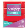 thumbnail image 1 of Sculpey III Oven-Bake Clay 2oz-Red Hot Red, 1 of 7