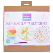 Sculpey III Oven Bake Clay Trinket Dishes Kit