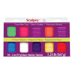 Sculpey III Oven Bake Clay, Multipack Bright Colors