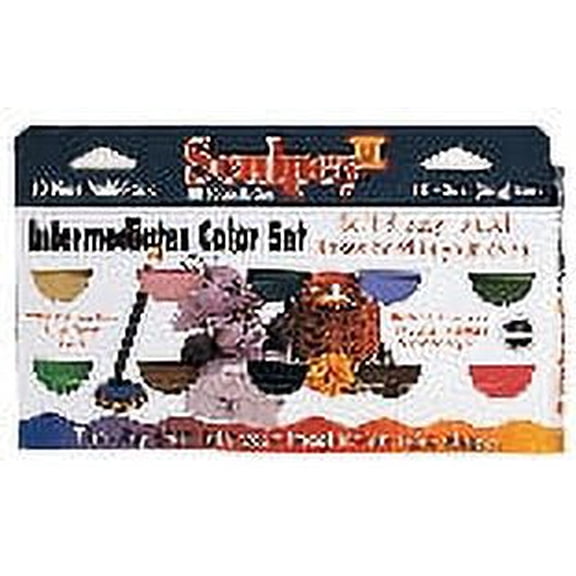 Sculpey III Set, 10-Colors, 1oz., Multi-Pak Intermediate