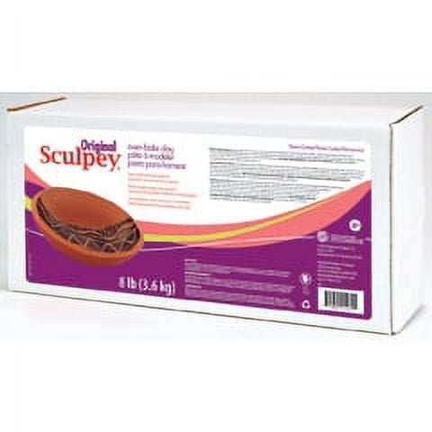 Sculpey Original Polymer Clay 8lb Terra Cotta