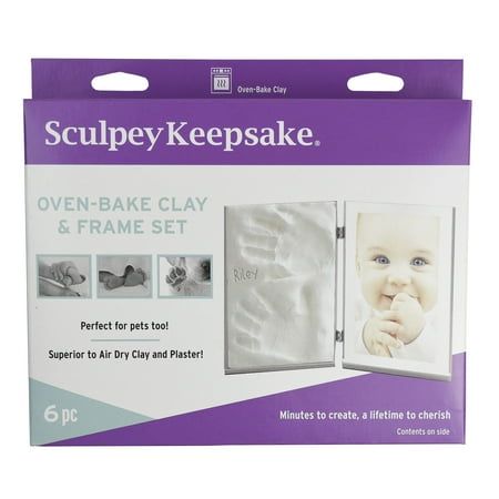 Sculpey Oven Bake Clay Keepsake Memory Frame Kit