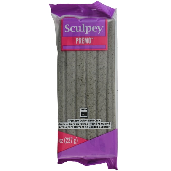 Sculpey Premo - Gray Granite, 8 oz