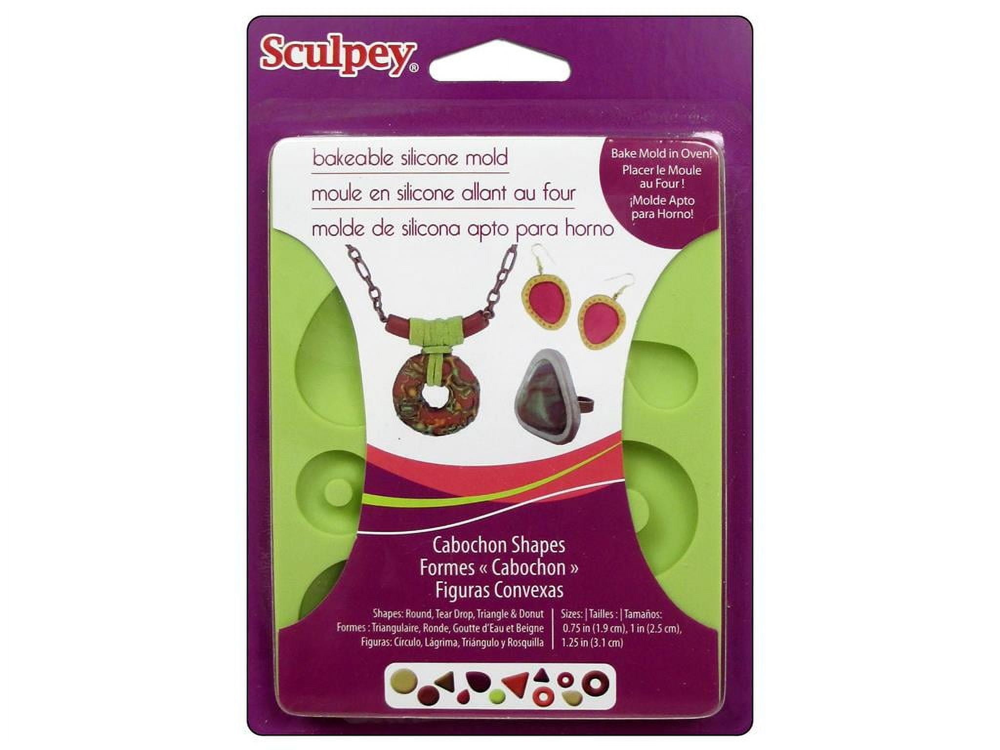 Polyform Sculpey Bakeable Silicone Mold Cabochon
