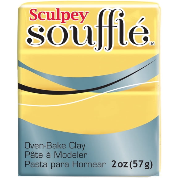 Polyform Sculpey Souffle Clay 1.7oz Canary