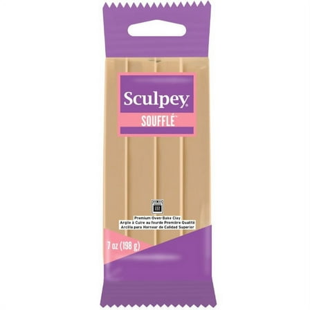 Sculpey Souffle - Latte, 7 oz Bar