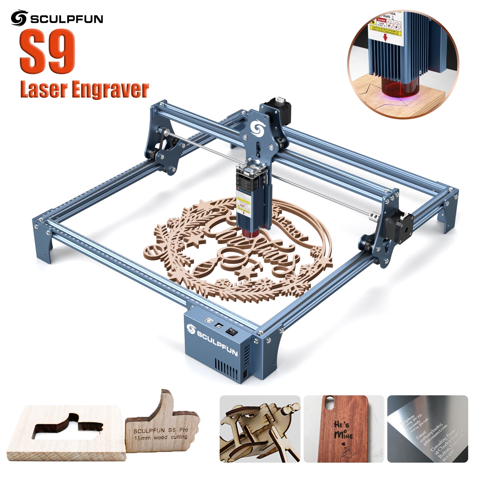 Best laser engraver & Cutters machine for wood, metal & acrylic