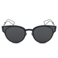 thumbnail image 1 of Sculpt Cat Eye Sunglasses, Black Metal, 1 of 1