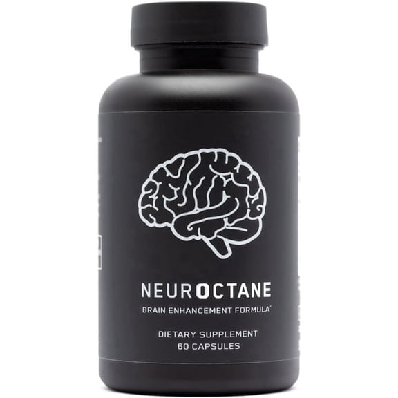 Sculpt Nation Neuroctane Nootropic Capsules for Focus, Memory and Energy Support, 60 Count