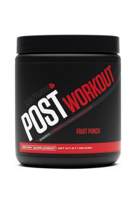 by V Shred Post Workout Creatine Complex Powder with Amino Acids, Fruit Punch, 30 Servings