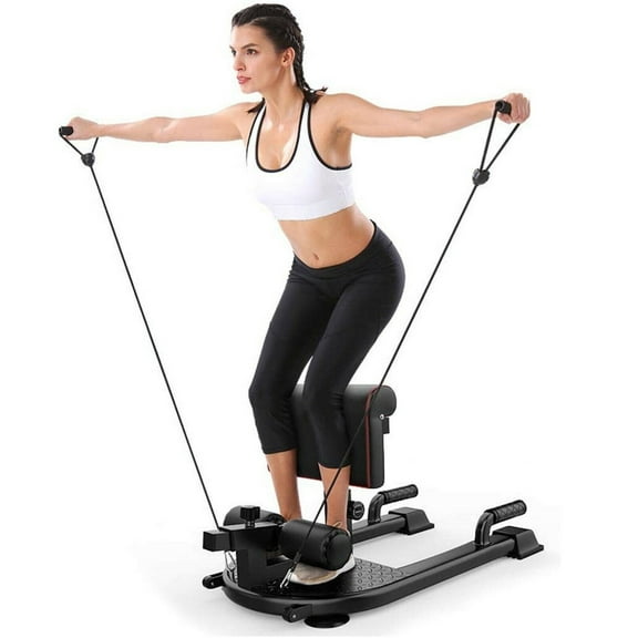 Sculpt & Strengthen: 3-in-1 Fitness Wonder with Sissy Squat, Push Up, Dip Workout, and Elastic Rope