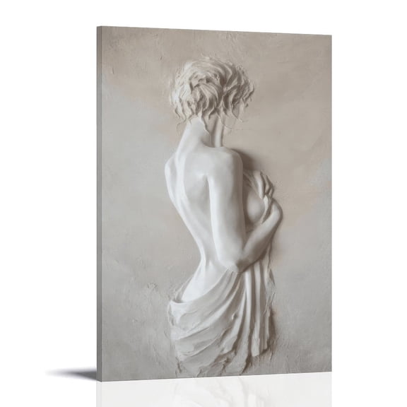 Sculpted Silence Poster Wall Art Canvas Aesthetic Music And Movies Decorative Painting for Living Room Bed Room