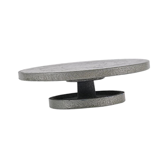 Sculpting Wheel Sculptor Turntable Heavy Duty Versatile Accessory Stable and Smooth Rotating Table with Bearing for Clay Modeling Sculpture Gray 10cm