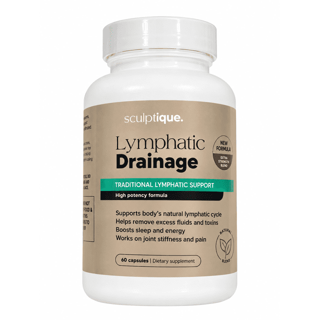 Sculptique Lymphatic Drainage Supplement, Supports Bloating and Fluid ...