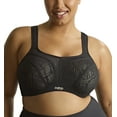 thumbnail image 1 of Sculptresse by Panache Activate Non-padded Underwire Sports Bra (9441),38E,Black/Chalk, 1 of 7