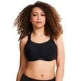 thumbnail image 1 of Sculptresse by Panache Activate Non-padded Underwire Sports Bra (9441),44D,Black, 1 of 6