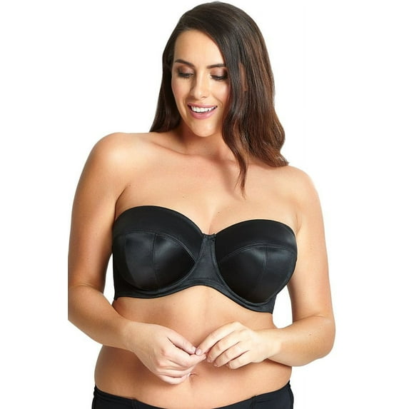 Sculptresse by Panache Dana Multiway Strapless Underwire Bra (9670),40GG,Black