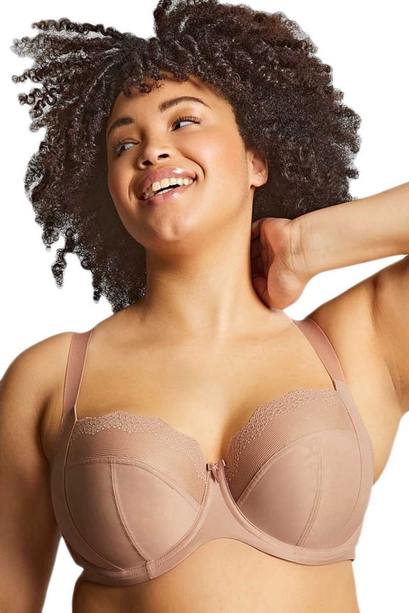 Sculptresse by Panache Esme Balcony Underwire Bra (10921),36GG,Mocha Animal