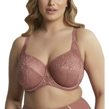 Sculptresse by Panache Estel Full Cup Underwire Bra (9685),42GG,Rose Gold