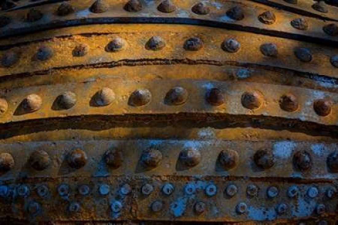 Sculptural Metal VIII Canvas Art - Kathy Mahan (24 x 36)