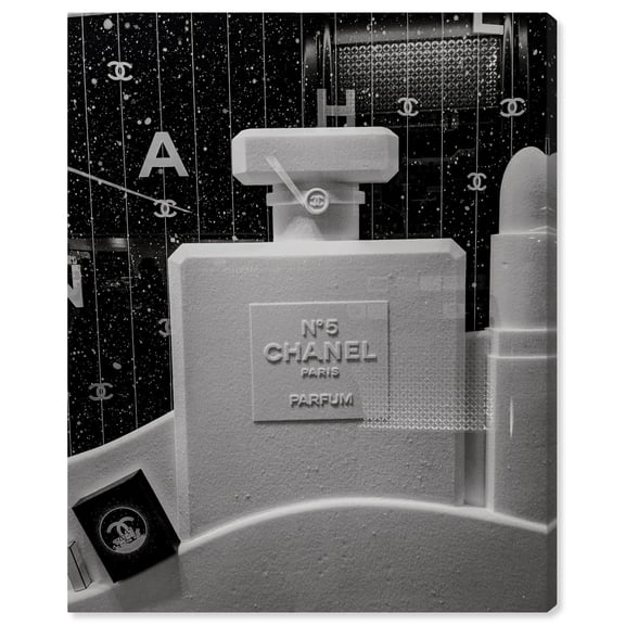 Sculptural Number 5 Canvas Fashion Prints by Art Remedy, Gallery Wrapped, 16 x 20