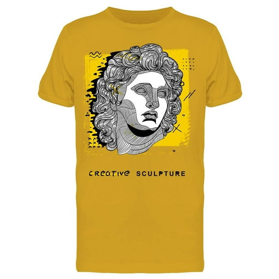 Sculpture Alexander Makedonsky T-Shirt Men -Image by Shutterstock, Male Medium