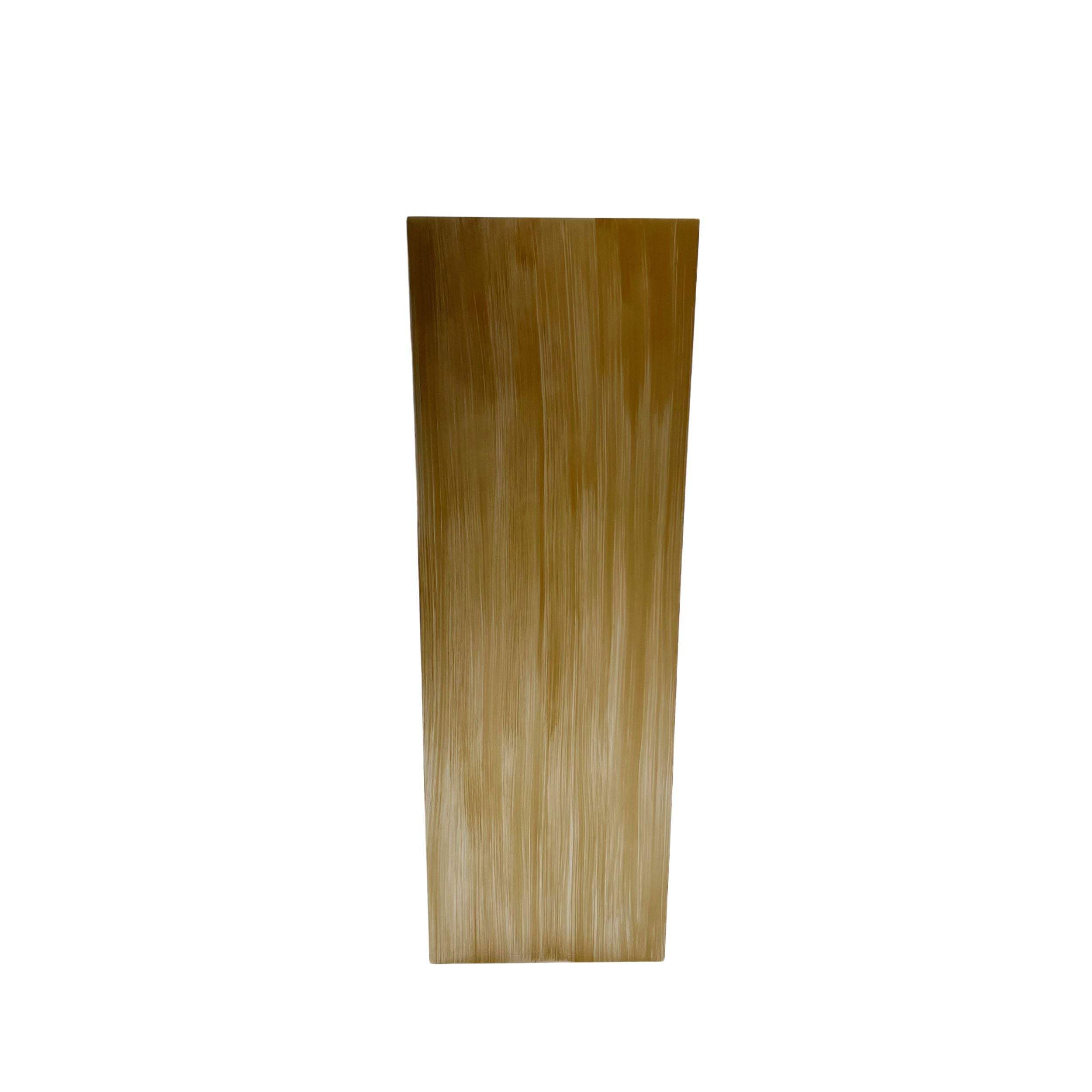 Sculpture Base Metallic Bronze with textures