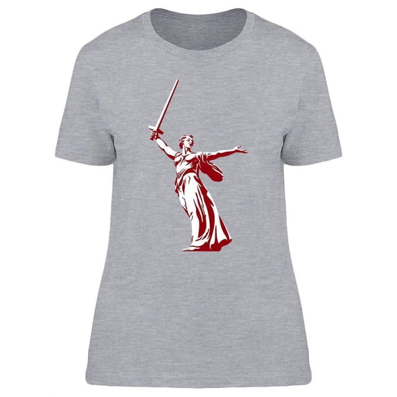 Sculpture Motherland Calls T-Shirt Women -Image by Shutterstock, Female Large