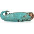 thumbnail image 1 of Sculpture Sperm Whale Celadon Green Poly Resin, 1 of 4