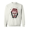 thumbnail image 1 of Sculpture With Graffiti Sweatshirt Men -Image by Shutterstock, Male 5X-Large, 1 of 4