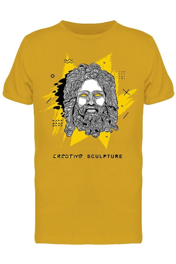 Sculpture Zeus T-Shirt Men -Image by Shutterstock, Male XX-Large