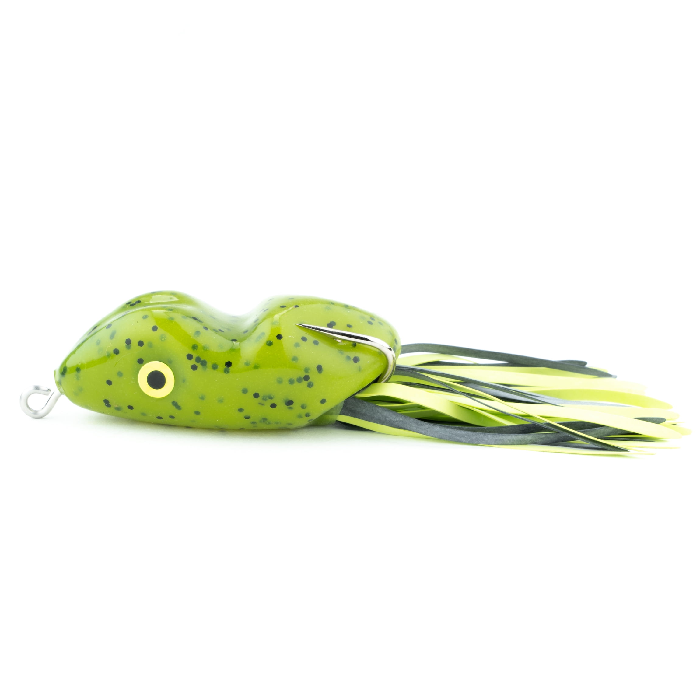 Scum Frog Green 5/16 oz, Top Water Hollow Body Fishing Lure 