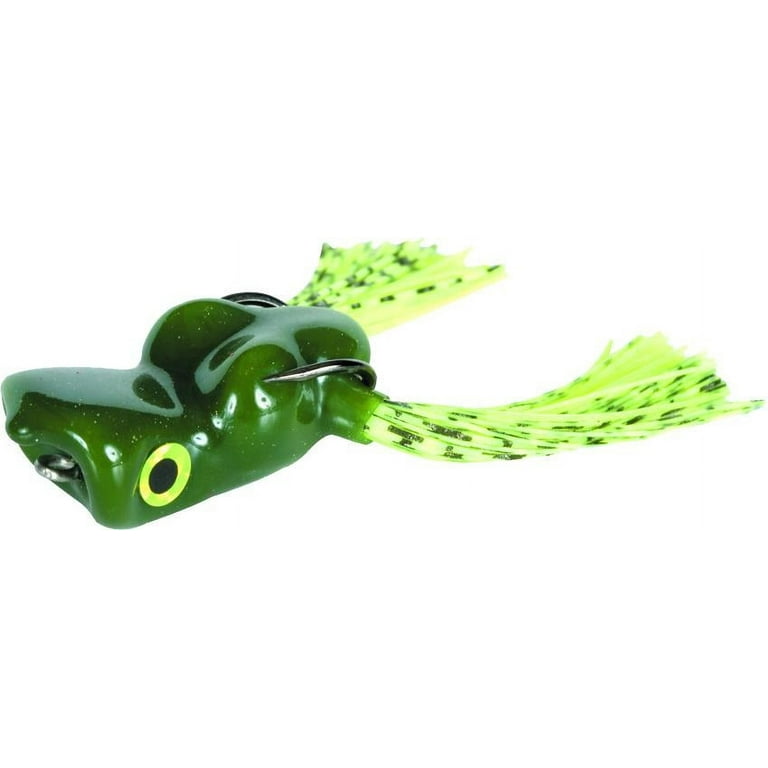 Scum Frog TSP-1301 Trophy Series Popper Topwater Frog 5/16 oz Green 