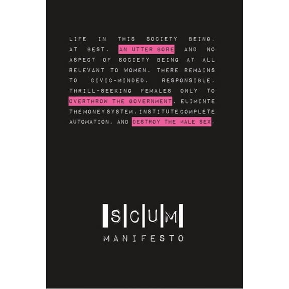 Scum Manifesto, (Paperback)