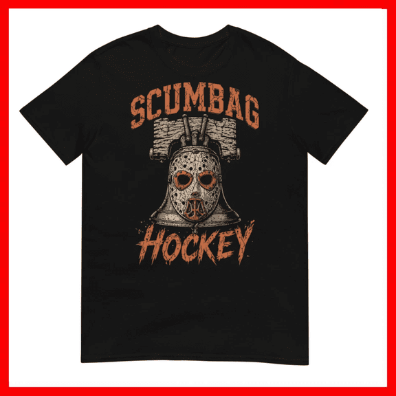 Scumbag Hockey Athletic Sports Graphic Unisex T-Shirt Size S-5XL