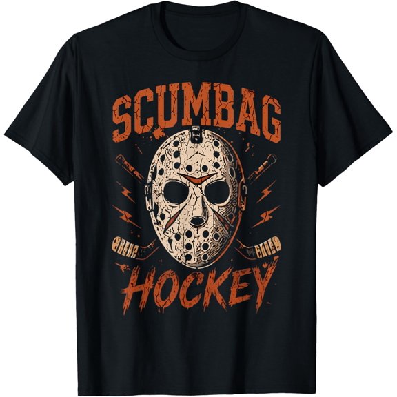 Scumbag Hockey T-Shirt BLACK Unisex S-5XL Hot Trending Shirt, Vintage Birthday Gift