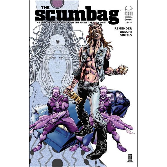 Scumbag, The #14B VF ; Image Comic Book