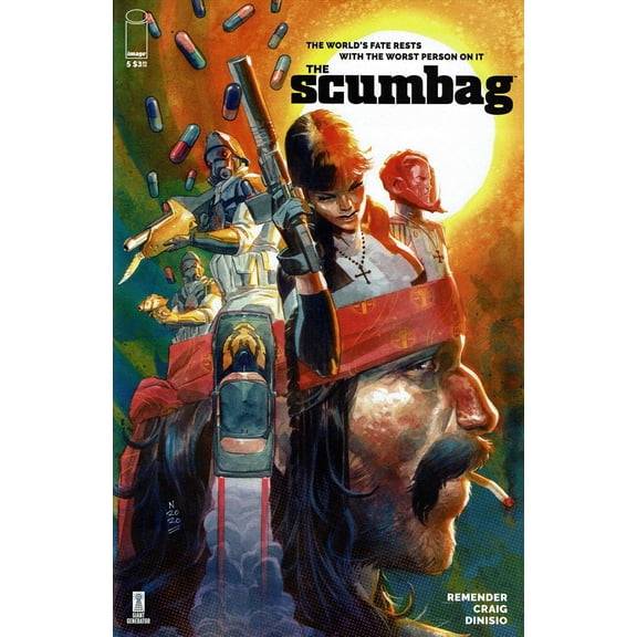 Scumbag, The #5A VF ; Image Comic Book