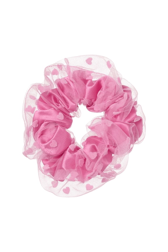 by Conair Heart Scrunchie, Layered Design with Heart Design, 1 Count