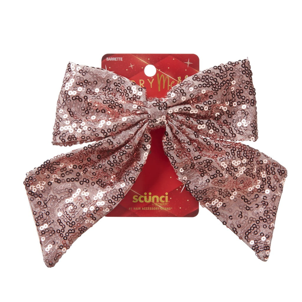 Scunci 1-PK SEQUIN BARRETTEBOW PK